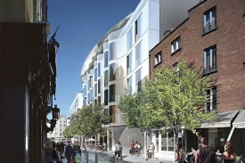 Nová podoba hotelu Clarenc podle architekta Normana Fostera.
