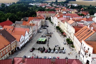 Slavonické náměstí.