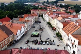 Slavonické náměstí.