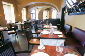 La Degustation se může pochlubit nejen vkusným interiérem.