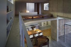 Pohled z galerie.