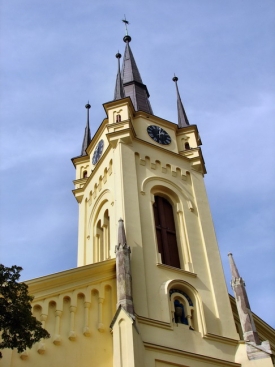 Evangelický kostel.