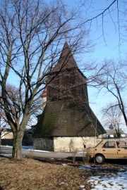 Zvonice u sv. Štěpána.