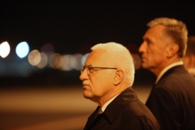 Václav Klaus a Mirek Topolánek.