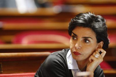 Půodně pořízený snímek francouzské ministryně spravedlnosti