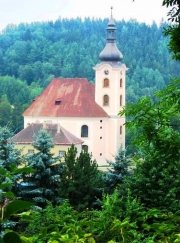 Kostel Jana Křtitele, Úterý v lesích. Kostel Jana Křtitele, Úterý v lesích.