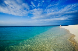 Karibský ostrov Anguilla.