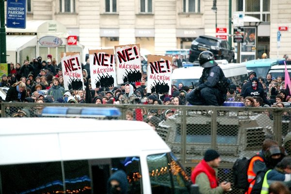 Demonstrace 10. listopadu 2007.