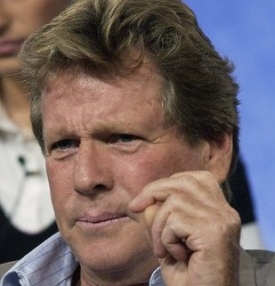Americký herec Ryan O'Neal.