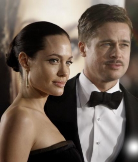 Angelina Jolie a Brad Pitt.
