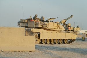tank v Iráku – ilustrační foto