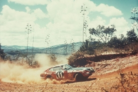 Nissany 240Z opanovaly Safari Rally v roce 1971.