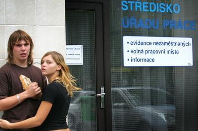 Středisko úřadu práce.
