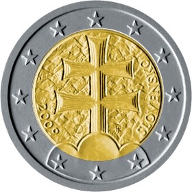 Slovenské dvoueuro.