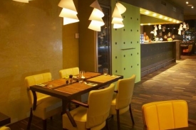 Interiér restaurace Prosecco.