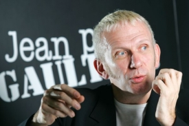 Módní návrhář Jean Paul Gaultier.