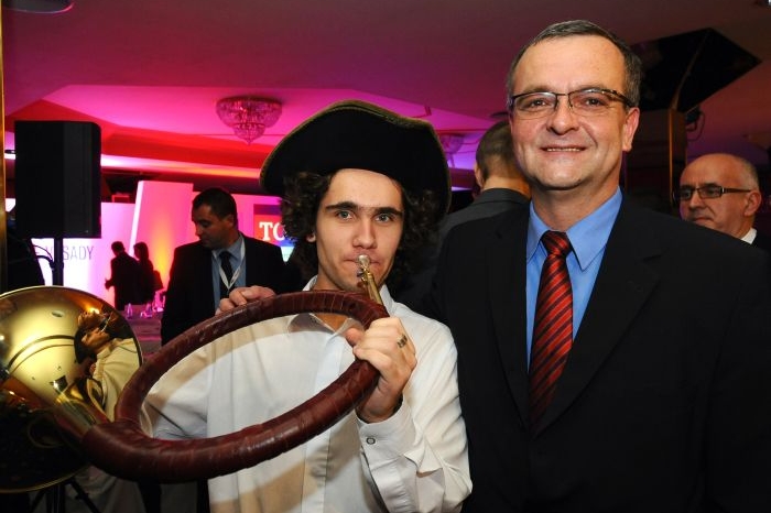 Martin Vacek troubil na sjezdu TOP 09.