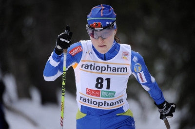 Domácí Aino-Kaisa Saarinenová. 