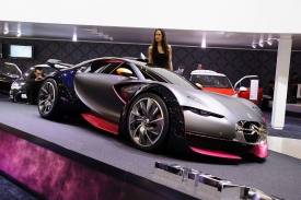 Koncept Citroën Survolt pohání výhradně elektřina.