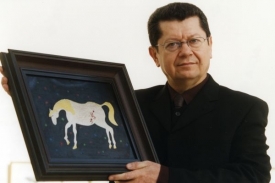 Galerista Miro Smolák.