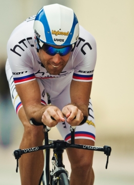 Cyklista Raboň vyhrál v závodu Kolem Murcie časovku jednotlivců.