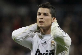 Hvězda Realu Madrid Cristiano Ronaldo.