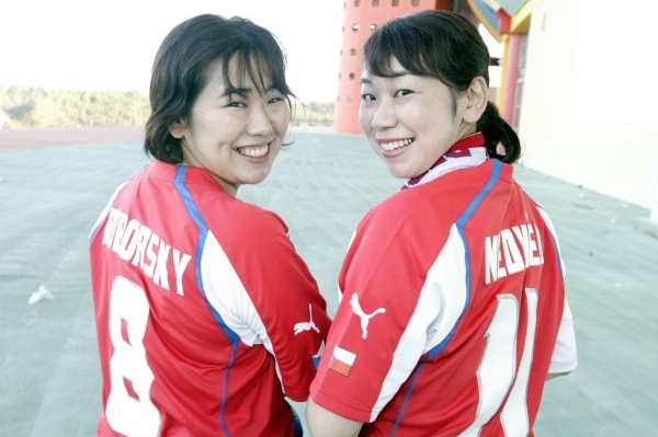 Ilustrační foto (japonské fanynky Česka na Euru 2004).