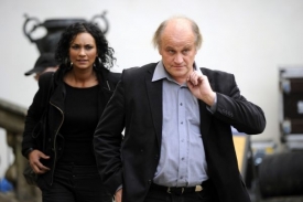 Michael Kocáb a Lejla Abbasová.