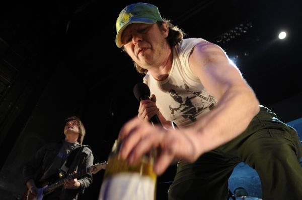 Frontman skupiny Buzerat Home Metal Leoš Noha.