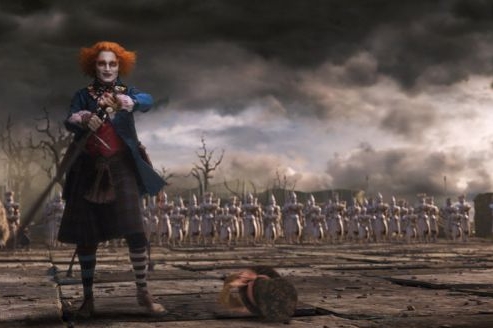 Johnny Depp v Alence v říši divů.