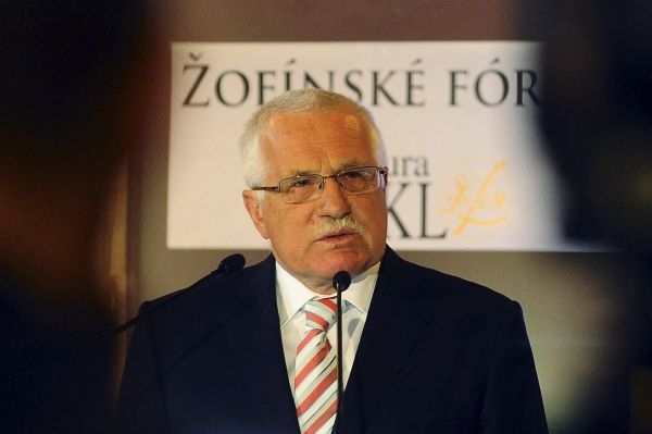 Hlavní problém vidí Klaus v zadlužování republiky.