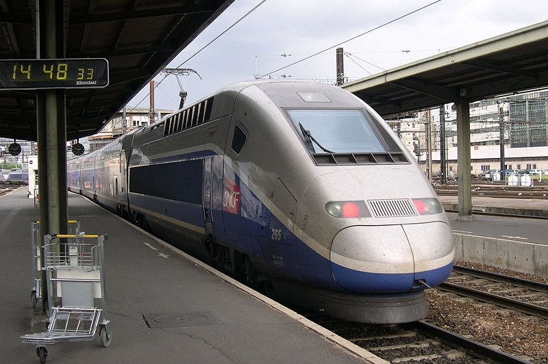 TGV v Paříži. TGV v Paříži.