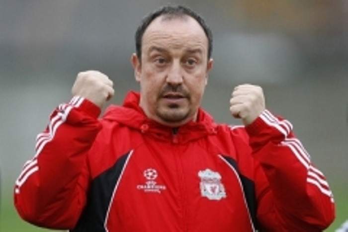 Rafael Benítez, manažer Liverpoolu. 