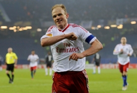 David Jarolím, kapitán německého Hamburku.