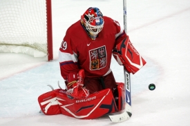 Tomáš Vokoun během olympijských her ve Vancouveru.