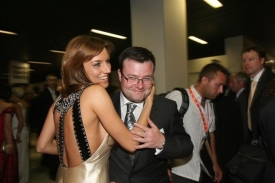 Lucie Králová ještě s manželem Zdeňkem Kaufmannem.