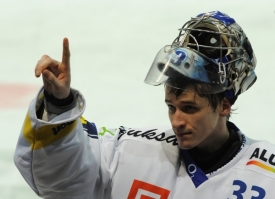 Vítkovický brankář Jakub Štěpánek.