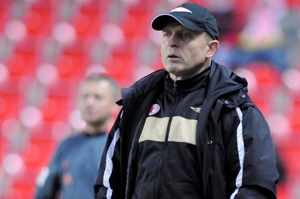 Kouč Slavie Karel Jarolím.
