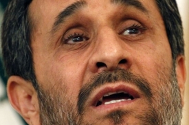 Íránský prezident Ahmadinežád.