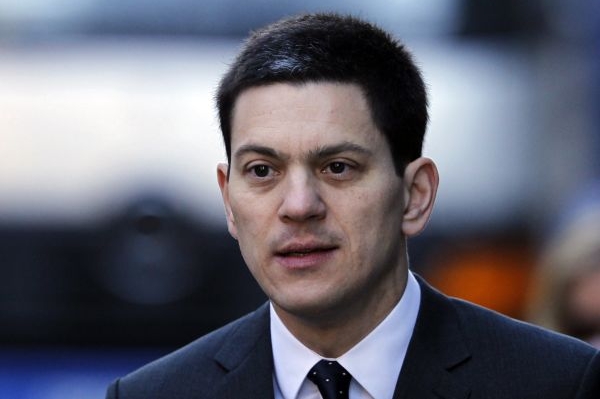Britský ministr zahraničí David Miliband.