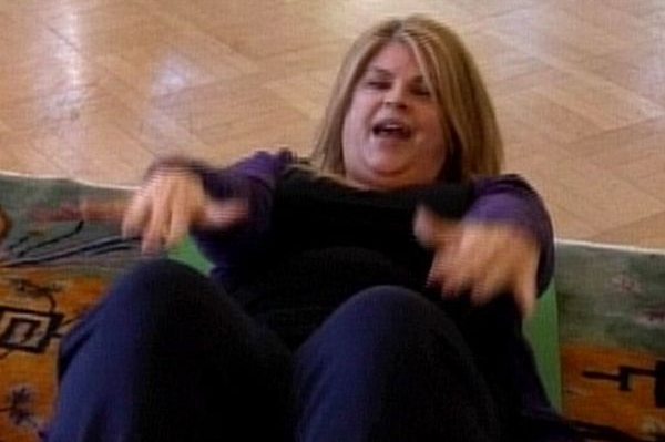 Americká herečka Kristie Alleyová hubne v reality show. 