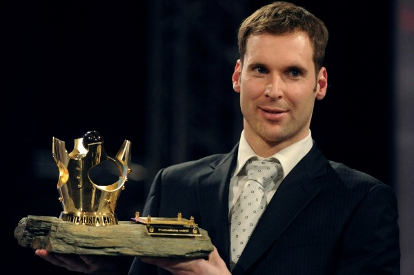 Gólman Petr Čech, vítěz ankety Fotbalista roku ČR. Gólman Petr Čech, vítěz ankety Fotbalista roku ČR.