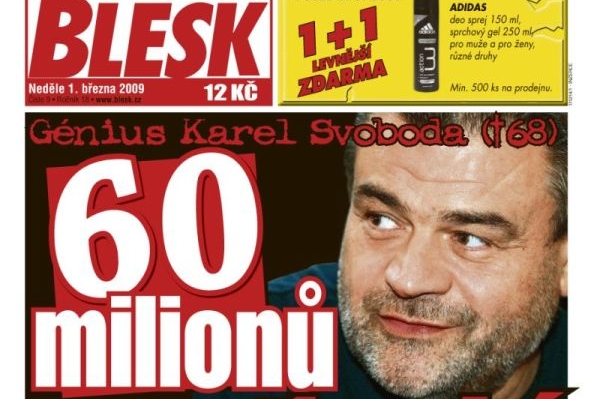 Blesk je nejčtenějším deníkem v Česku. 