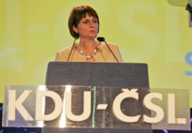Michaela Šojdrová (KDÚ-ČSL).