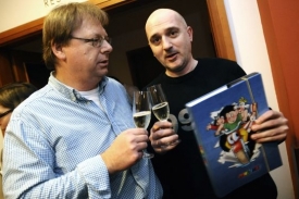 Miloslav Šmídmajer a Michal Žabka chystají Čtyřlístek.