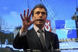 Generální tajemník NATO Anders Fogh Rasmussen.