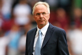 Tren&eacute;r Sven G&ouml;ran Eriksson povede reprezentaci Pobřež&iacute; Slonoviny.