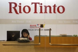 Šanghajská pobočka těžařského gigantu Rio Tinto.