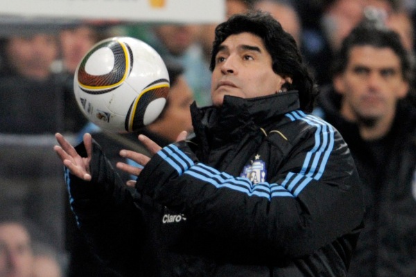 Diego Maradona, ilustrační foto. Diego Maradona, ilustrační foto.