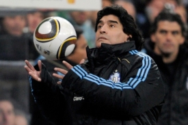Diego Maradona, ilustračn&iacute; foto.